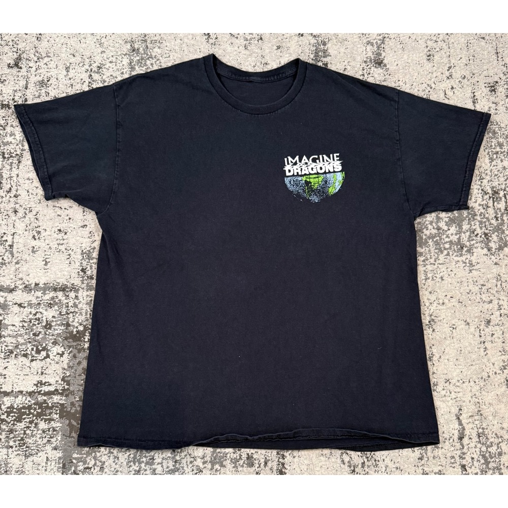 Imagine Dragons Mens XL Black Mercury World Tour Graphic‎ T Shirt 2022